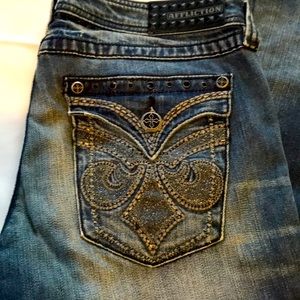 Affliction Jeans. Size 30. Smoke and pet free home